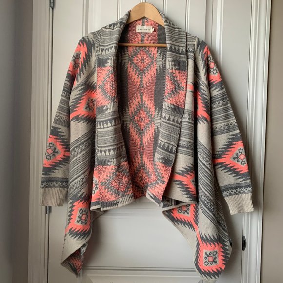 Dreamers Sweaters - Dreamers Waterfall Cardigan Sz S/M
